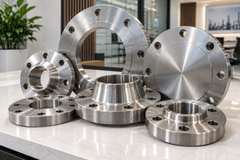 ASTM A105 forged carbon steel flanges
